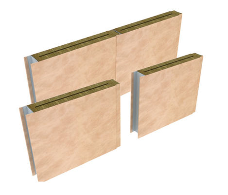comprar lanas de 50m m Marine Wall Panel Composite Rock con la laminación del PVC Fabricación en línea