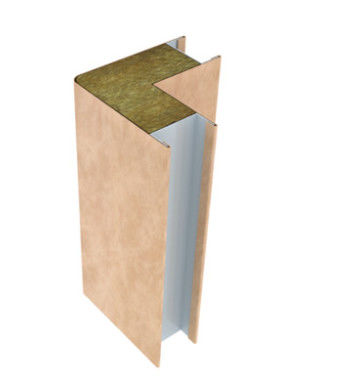 comprar El panal de las lanas minerales aisló el revestimiento 500m m de la pared del panel de bocadillo Fabricación en línea