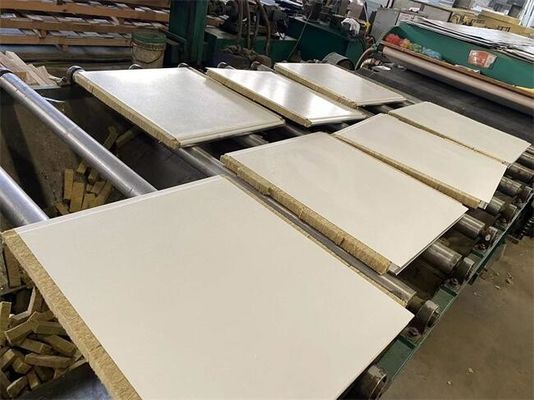 comprar Lanas de roca compuestas del aislamiento sano de pared del dormitorio interior de los paneles Fabricación en línea