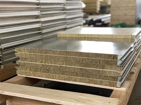 comprar Tablero de los paneles aislado de pared de las lanas minerales 500m m Fabricación en línea