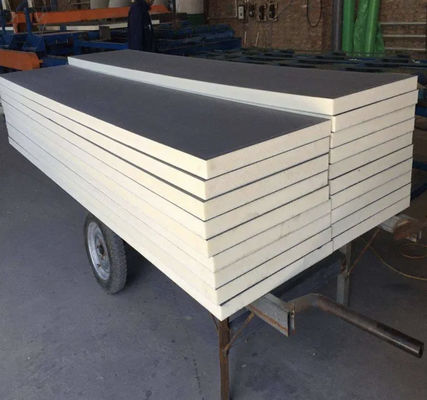 comprar Las lanas interiores envían los paneles de pared contienen las lanas de roca resistentes al fuego 45m m Fabricación en línea
